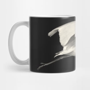 Great Egret in Flight Mug